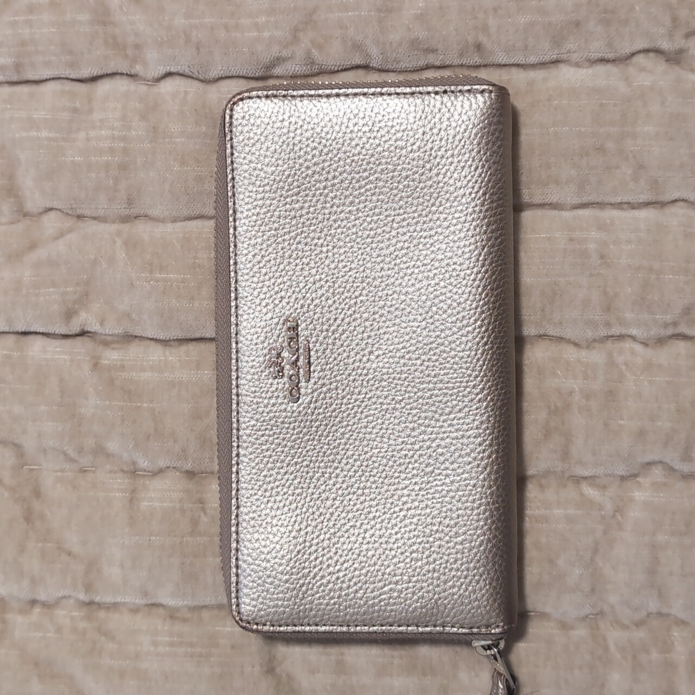 Large coach wallet